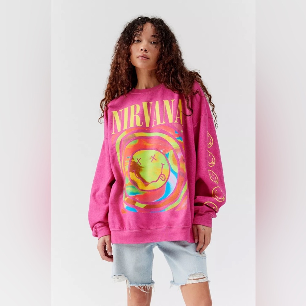 NWT! Nirvana Oversized Sweatshirt